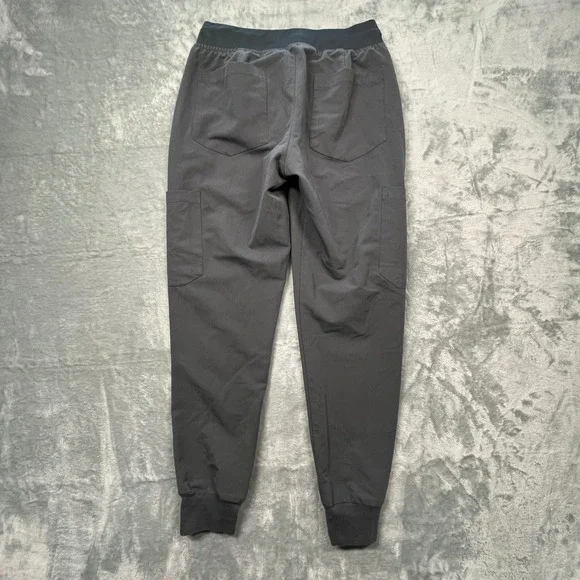 Mandala Scrub Joggers Women XXS Petite Gray Equa-Tek Cargo Medical Pants - Picture 14 of 14